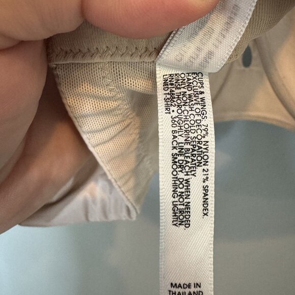 TORRID Curve Beige Underwire Lightly Lined Bra 52B - Picture 5 of 6